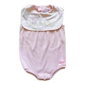 Pink Absorba Onesie - sz 9 months